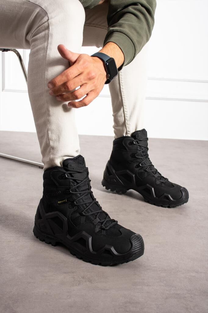 Тактически обувки Single Sword SS611 Waterproof Mid Черни