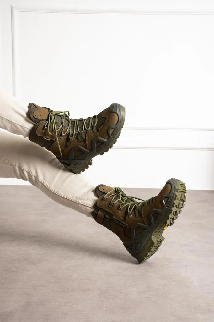 Тактически кубинки Single Sword SS602 YKK Zipped Khaki